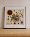 Abstract geometric art on display (3)