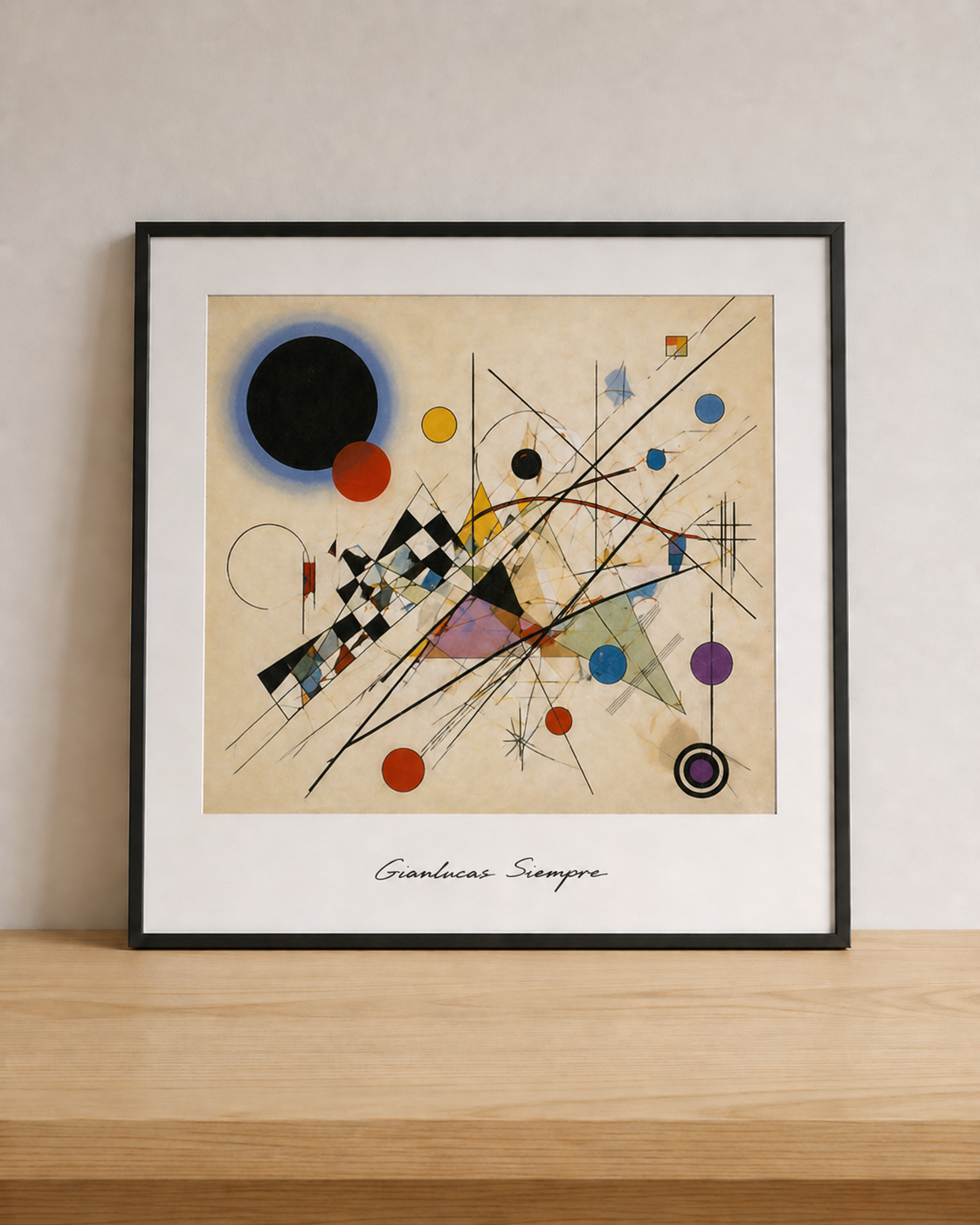 Abstract geometric art on display (5)