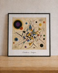 Abstract geometry on a minimalist wall (3)